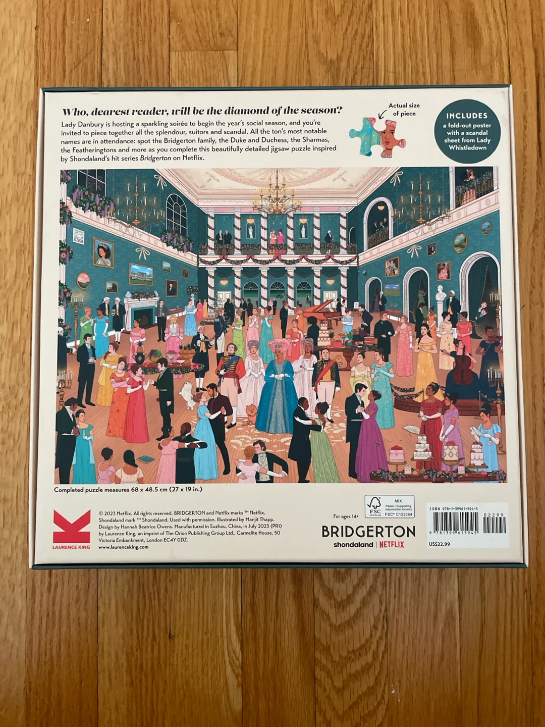 The World of Bridgerton Jigsaw Puzzle - photo 2