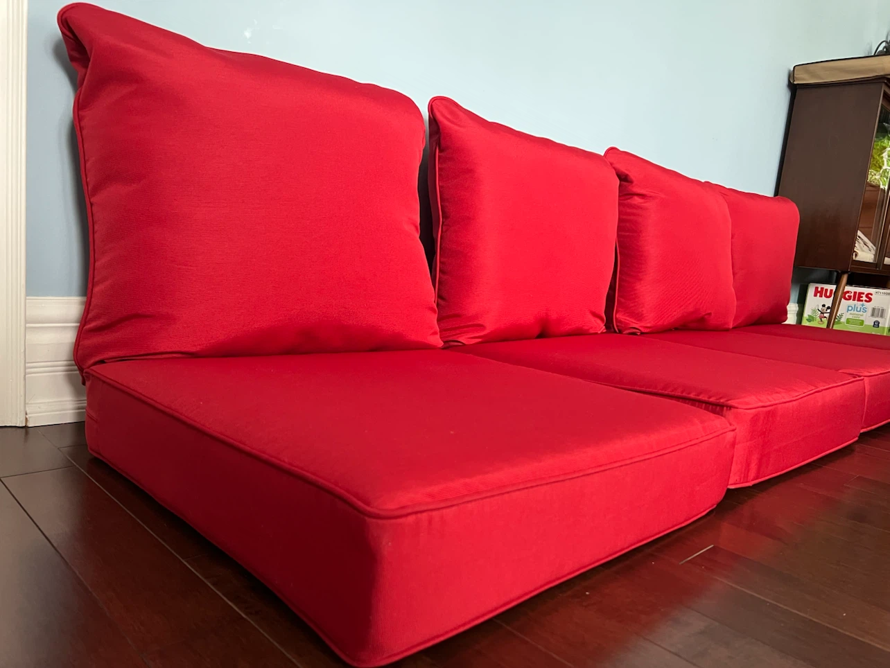 Brand New HOMETRENDS Red Outdoor Seat Cushions - photo 5