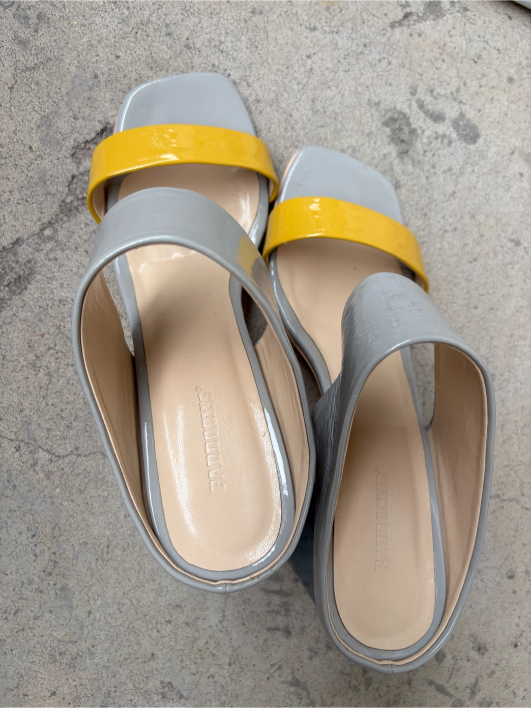 Women's Block Heel Mules Size 38 - photo 2