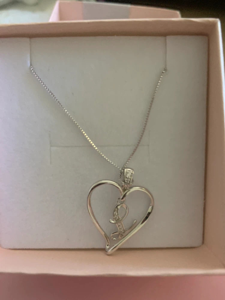 Brand new Sterling Silver Heart Pendant Necklace