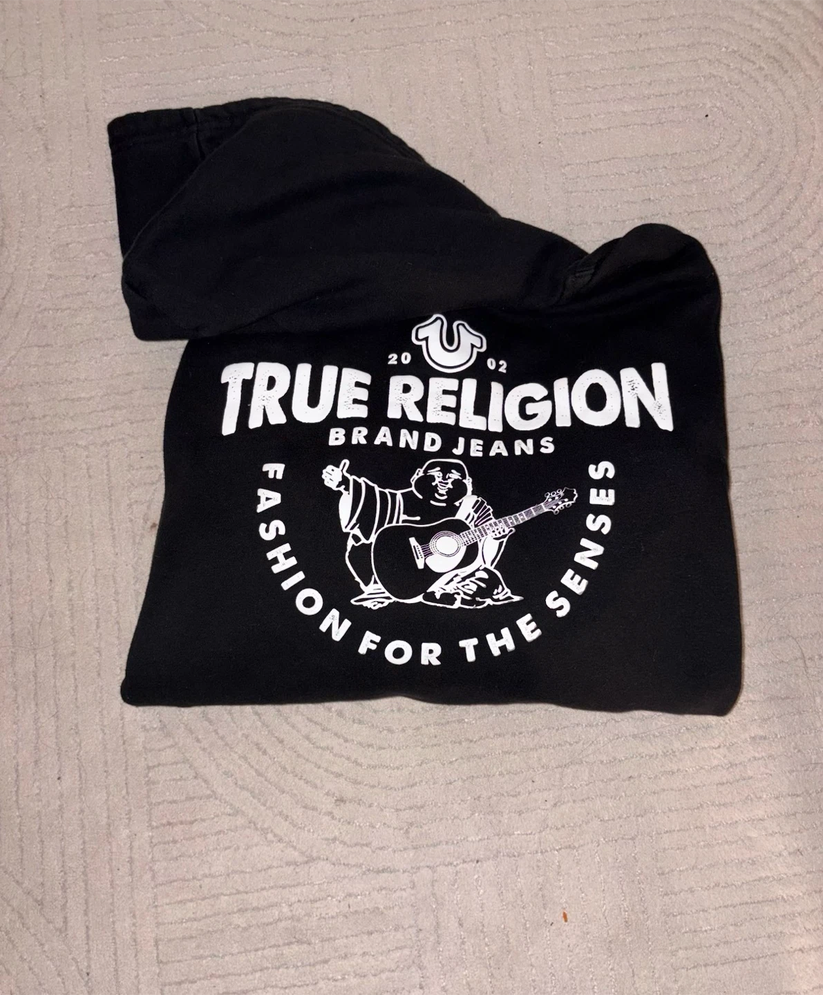True Religion Black Hoodie