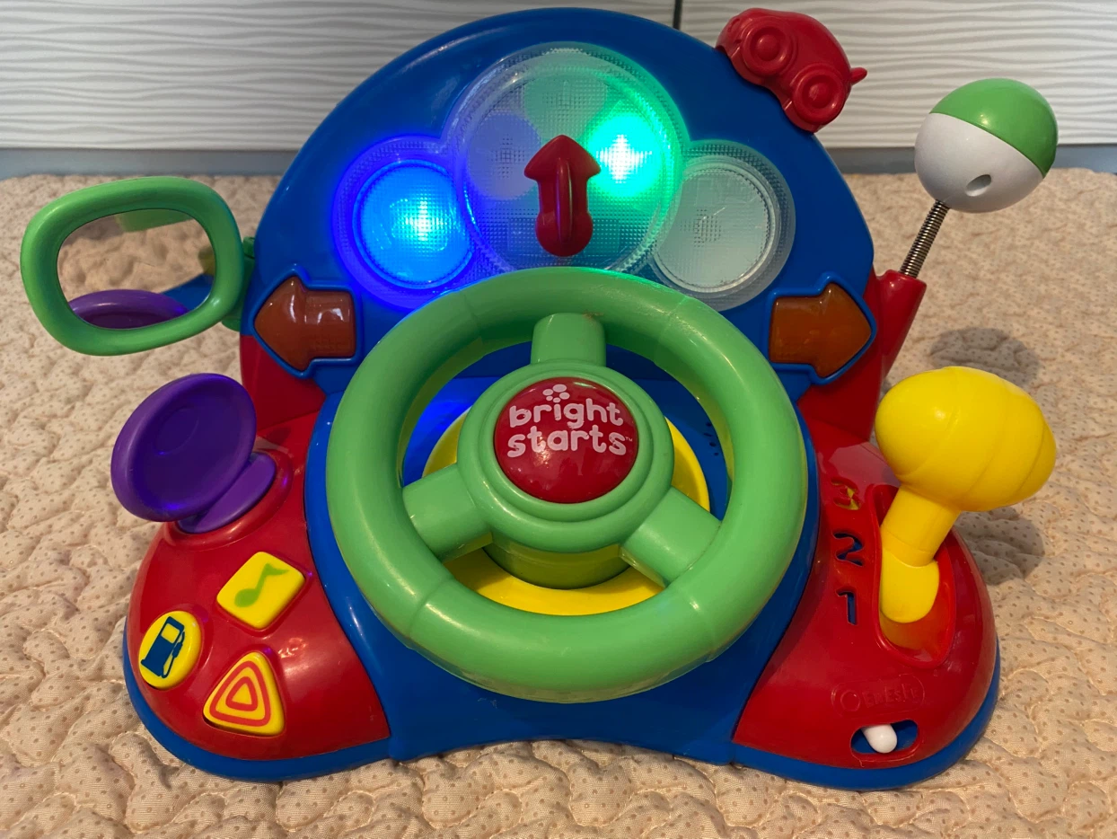 Bright Starts Electronic Steering Wheel Toy