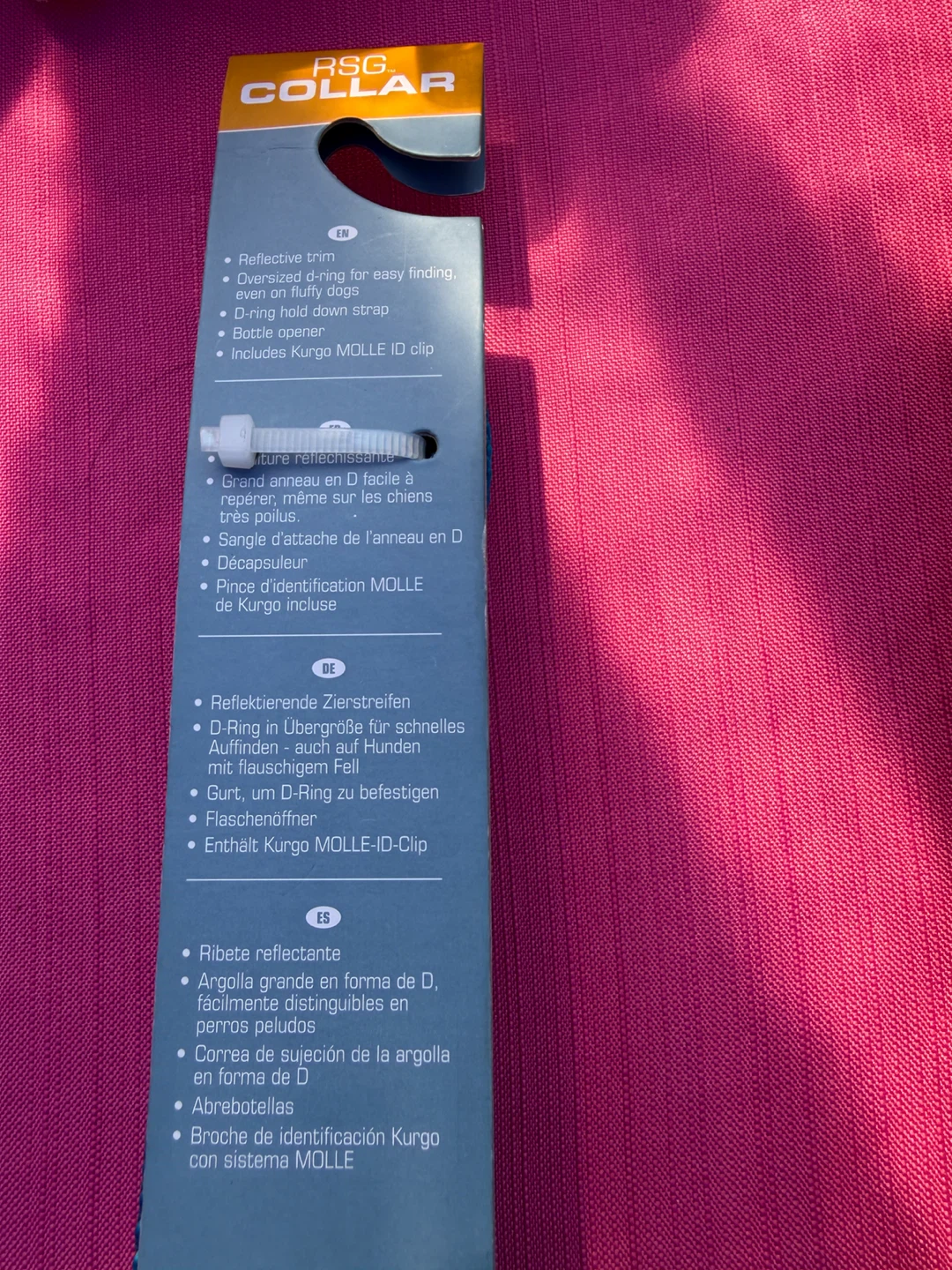 Kurgo RSG Collar with Bottle Opener - Medium - photo 3