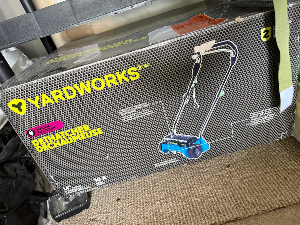 YARDWORKS Electric Dethatcher