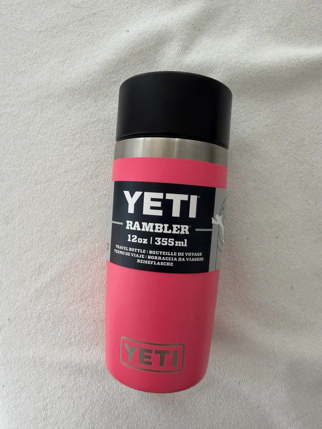 YETI Rambler 12oz Travel Bottle - Pink