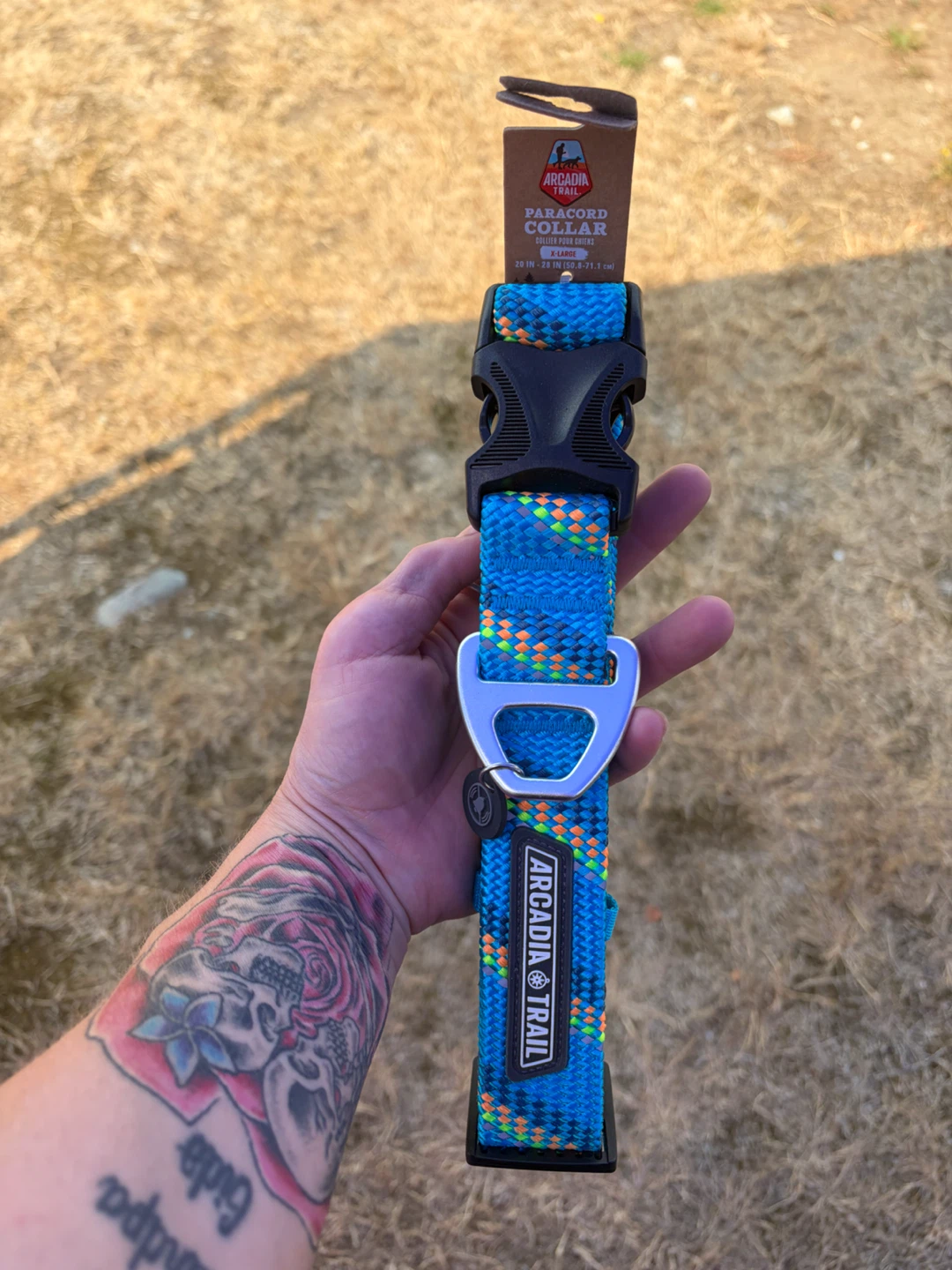 Arcadia Trail Blue Rope Collar and Leash Set XL - photo 3