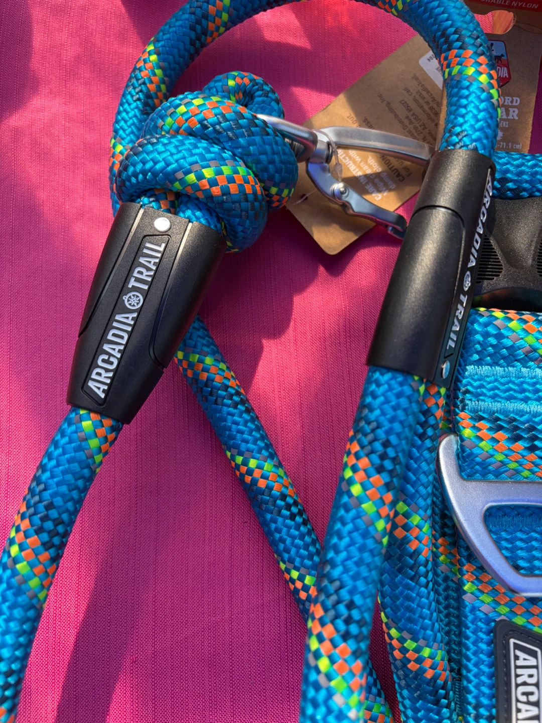 Arcadia Trail Blue Rope Collar and Leash Set XL - photo 4