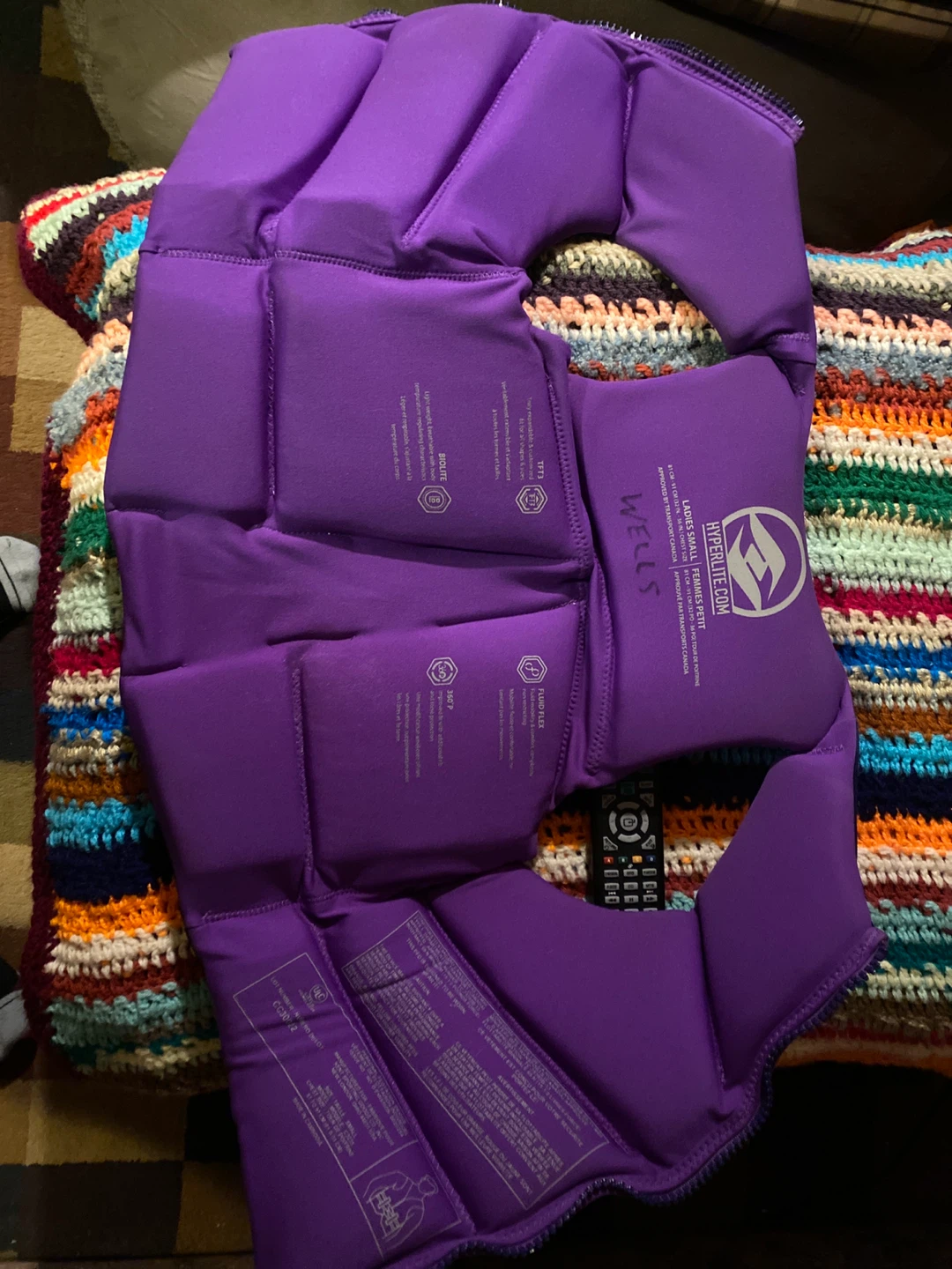 Hyperlite Purple Life Vest - photo 2