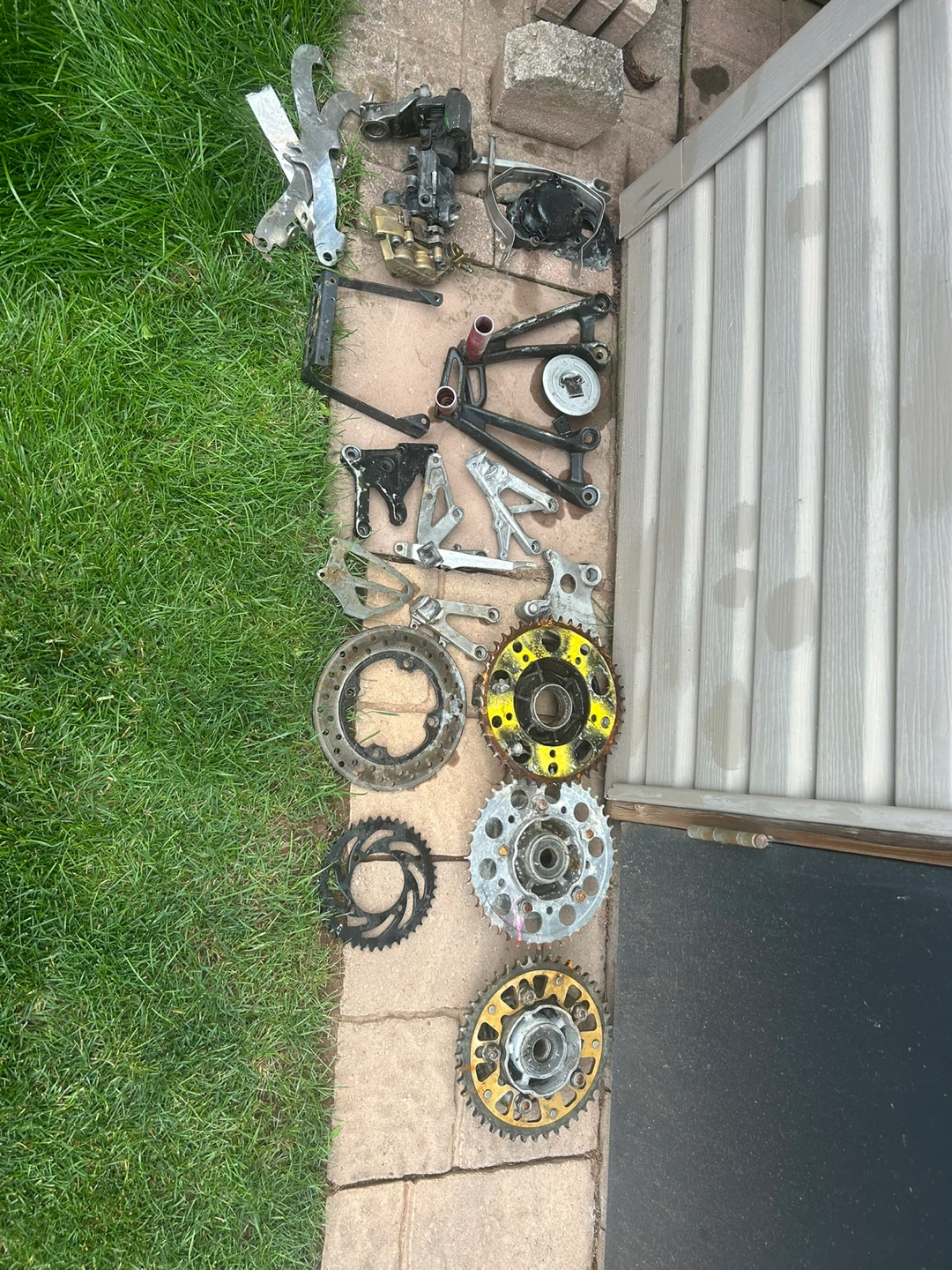 Motorcycle Parts Assortment