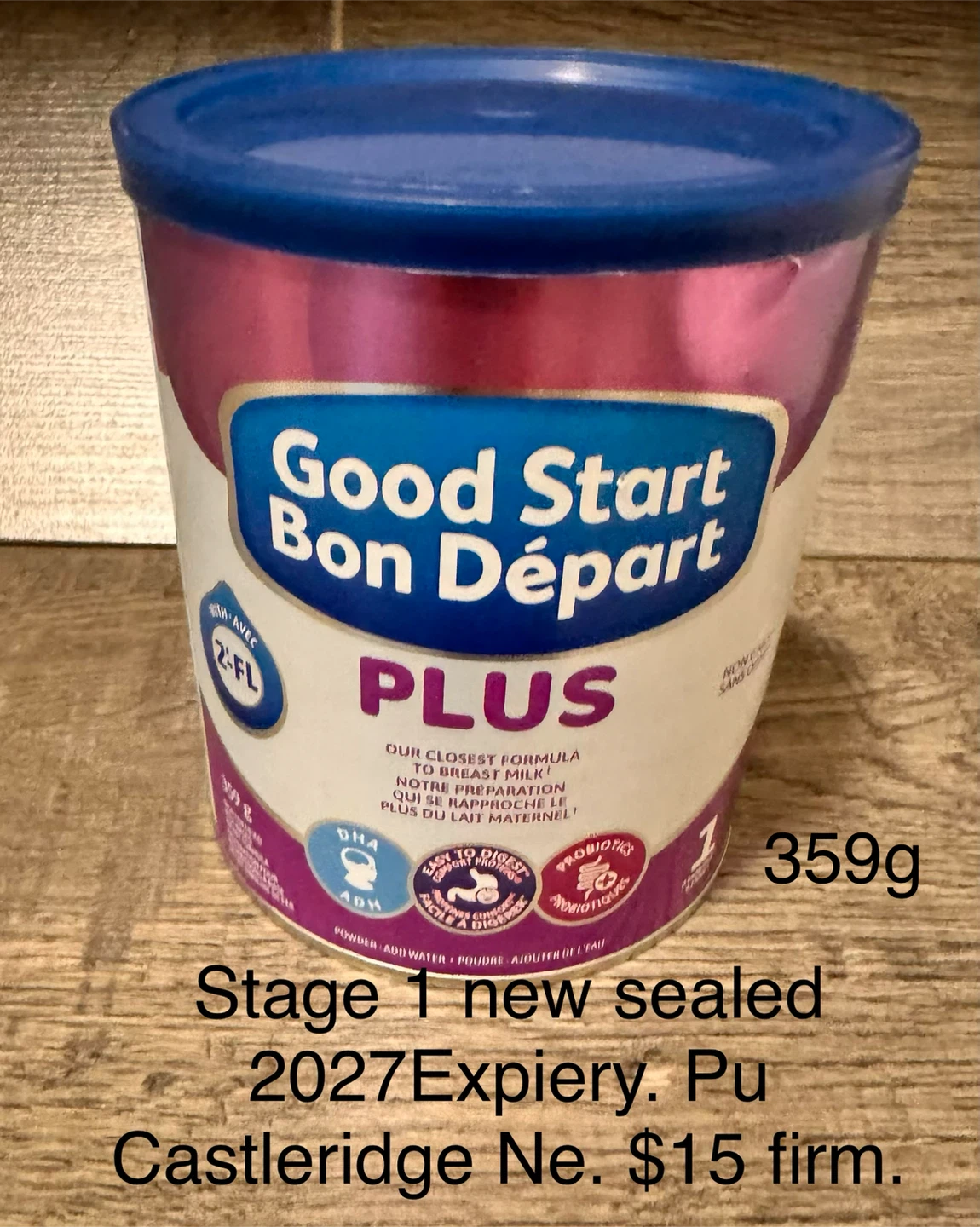 Good Start Bon Départ PLUS Stage 1 Formula 359g