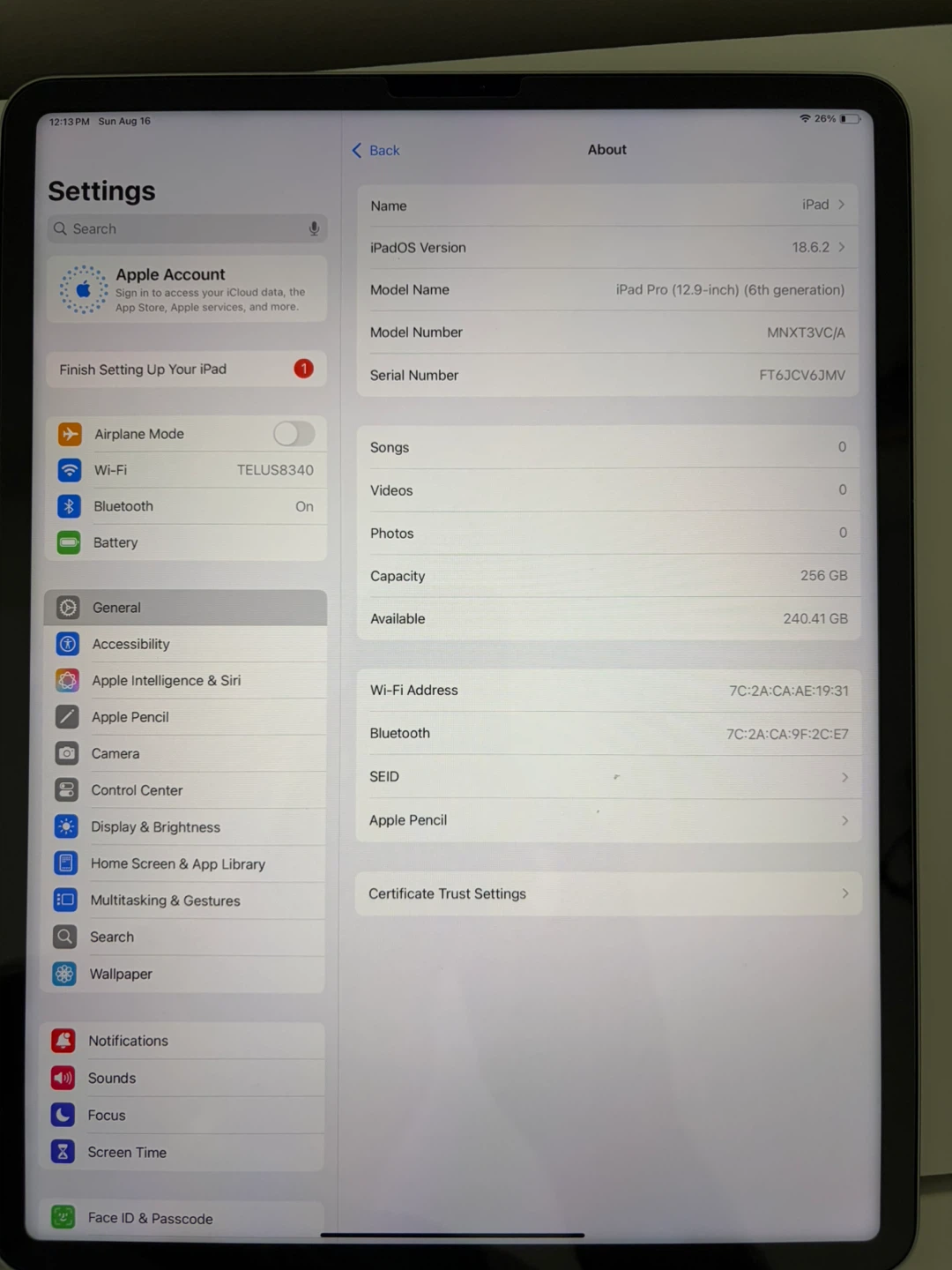 Apple iPad Pro 12.9-inch (6th Gen) 256GB - photo 2