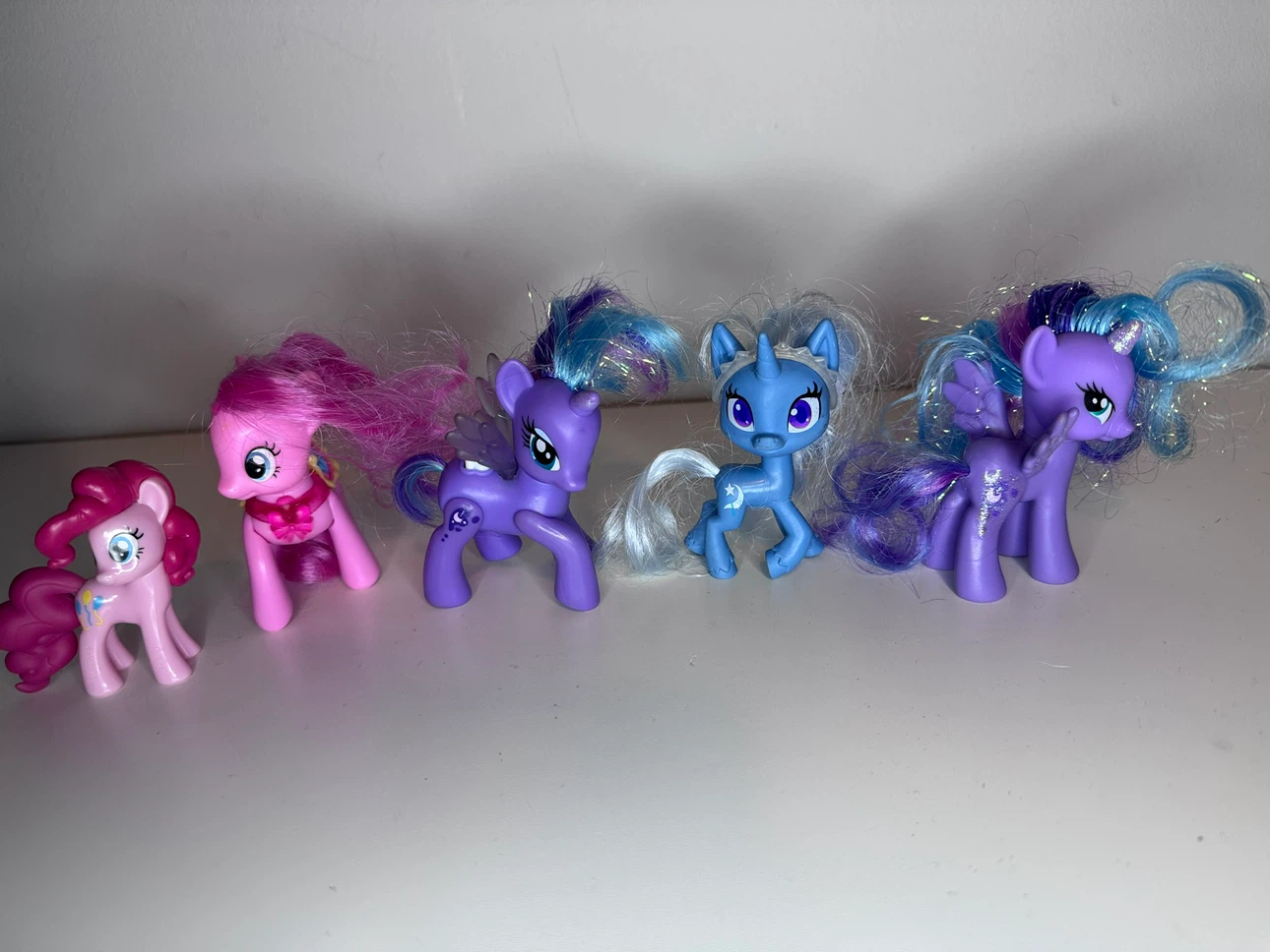 Five assorted Hasbro My Little Pony Generation 4