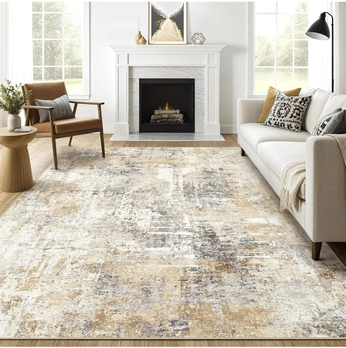 8x10 Abstract Pattern Area Rug