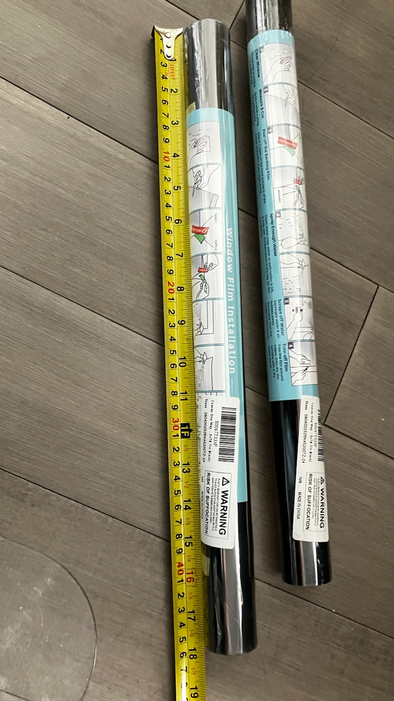 Window Film Rolls (2 Pack) tinted one way - photo 3