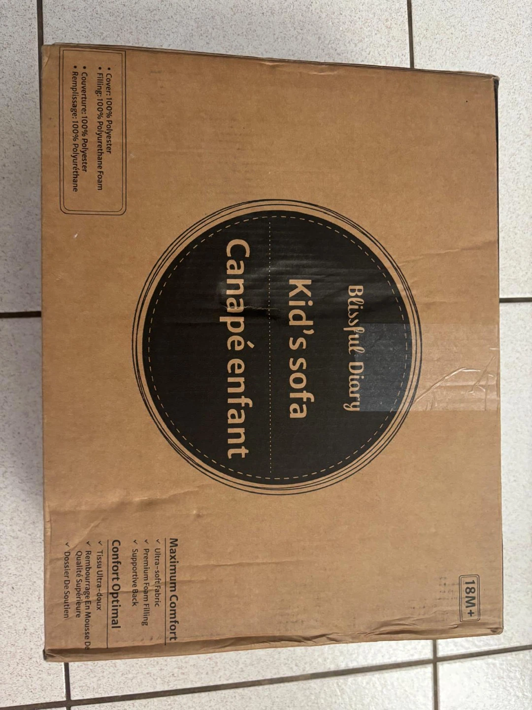 BNIB Blissful Diary Kid's Sofa Pink - photo 2