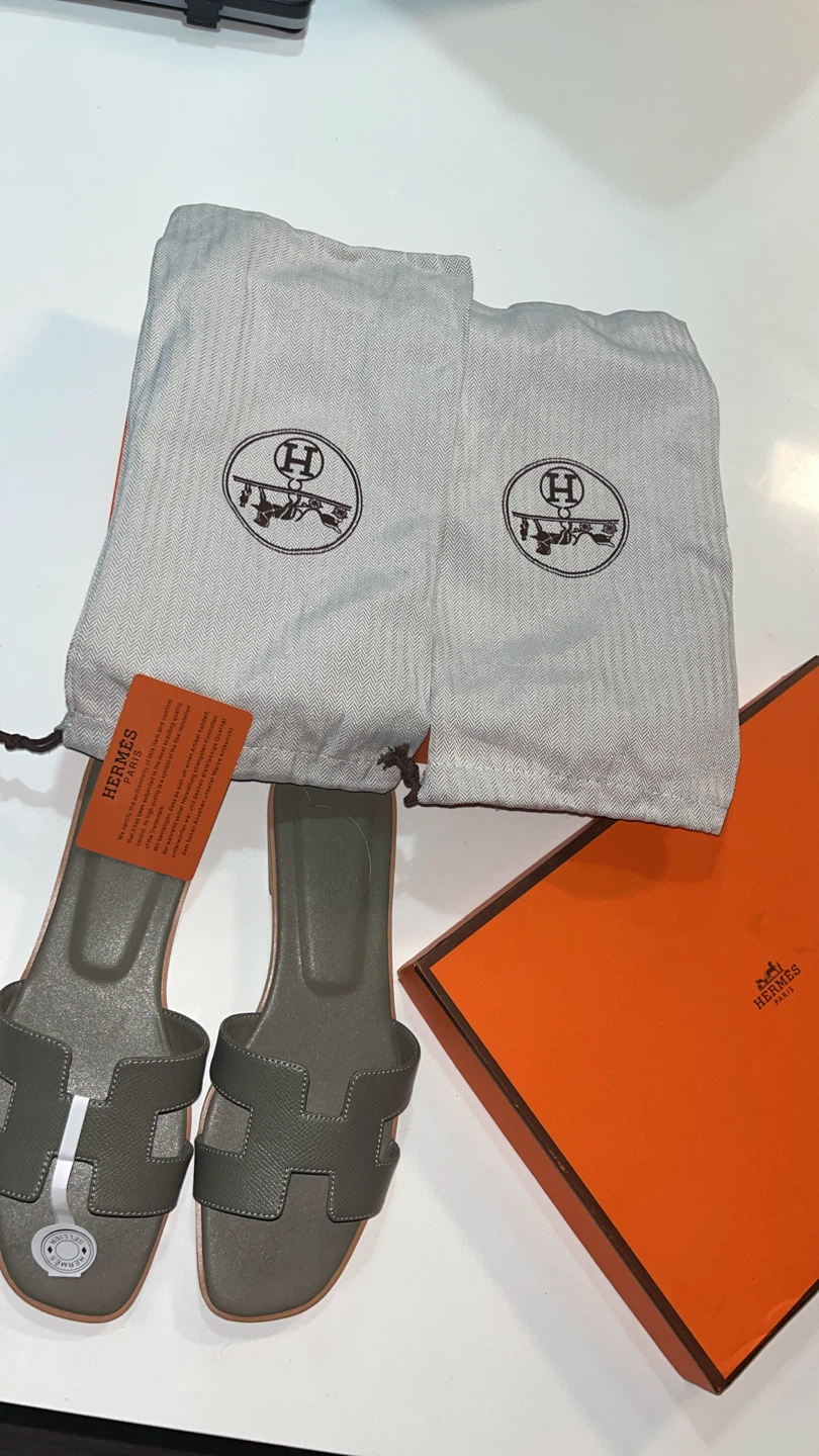 Hermes slippers - photo 3