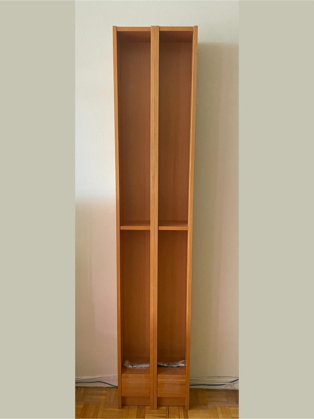 Narrow Media Shelves for DVDs, CDs, Books
