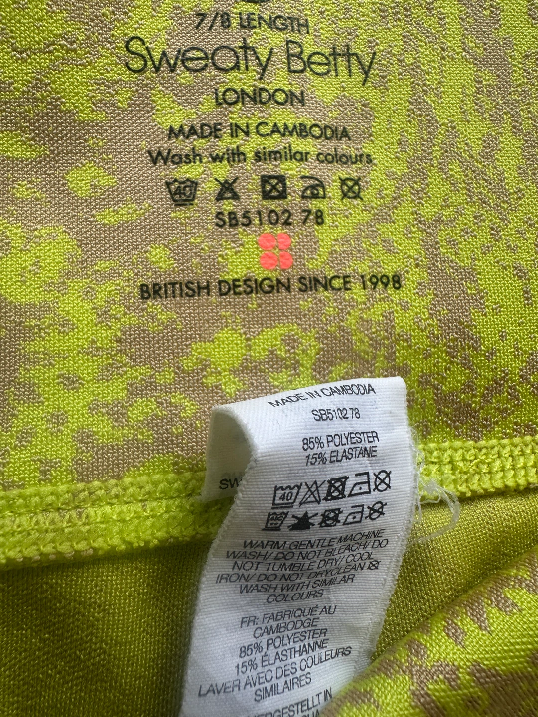 Sweaty Betty 7/8 Length Leggings - photo 2