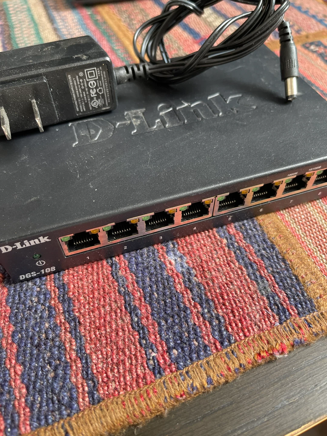 D-Link DGS-108 8-Port Gigabit Unmanaged Desktop Switch