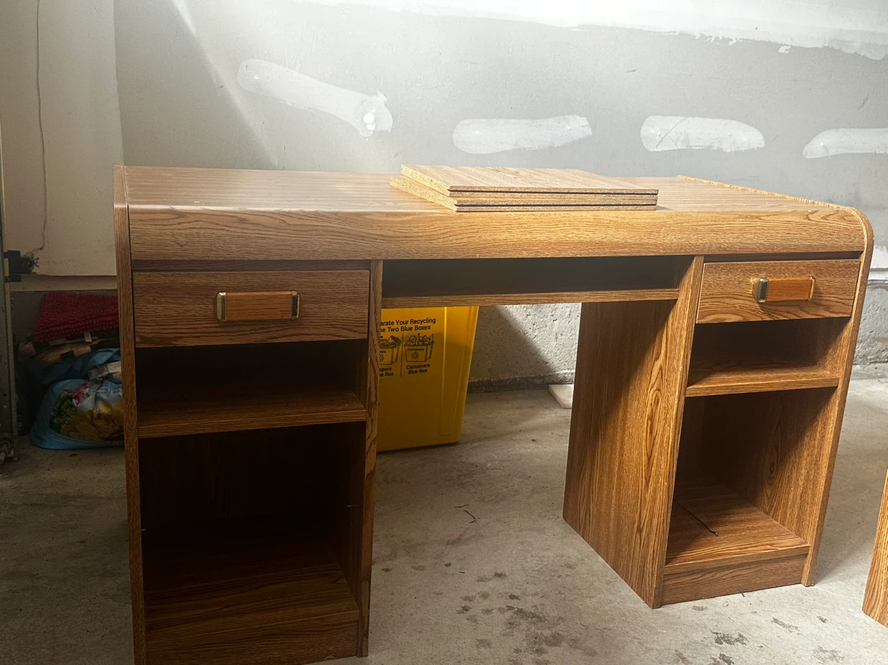 Table/Desk + Bookshelf