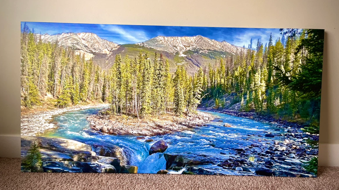 Sunwapta Falls Canvas