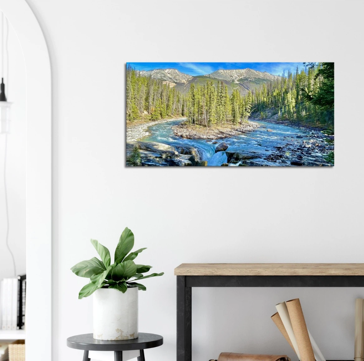 Sunwapta Falls Canvas - photo 4