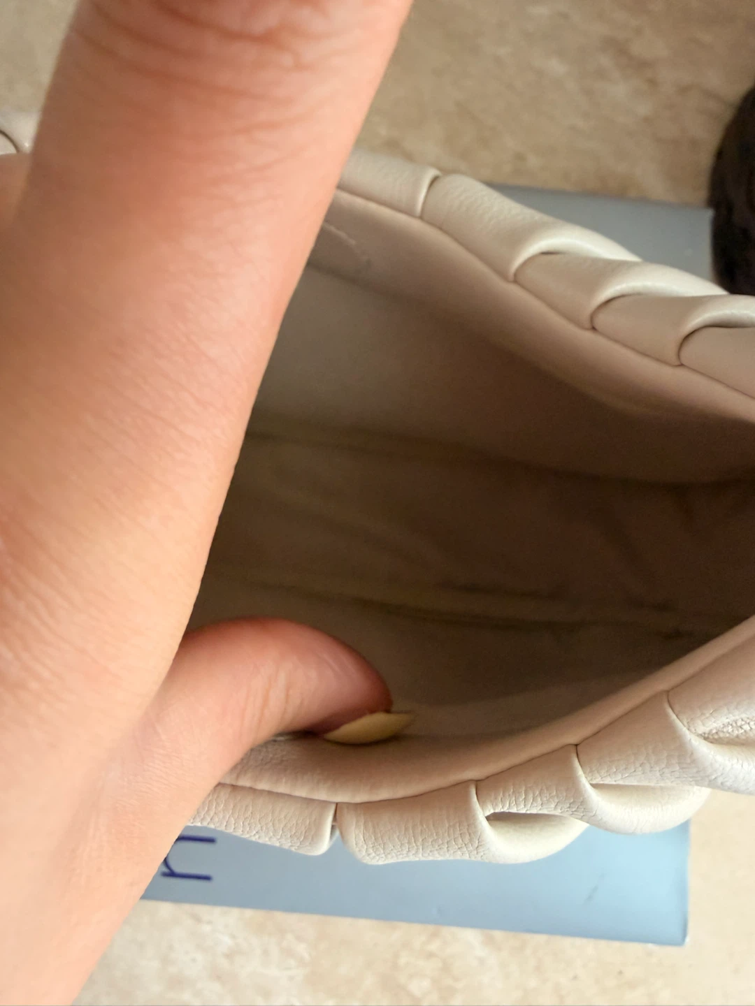 JW Pei Cream Ruched Hobo Handbag - photo 3