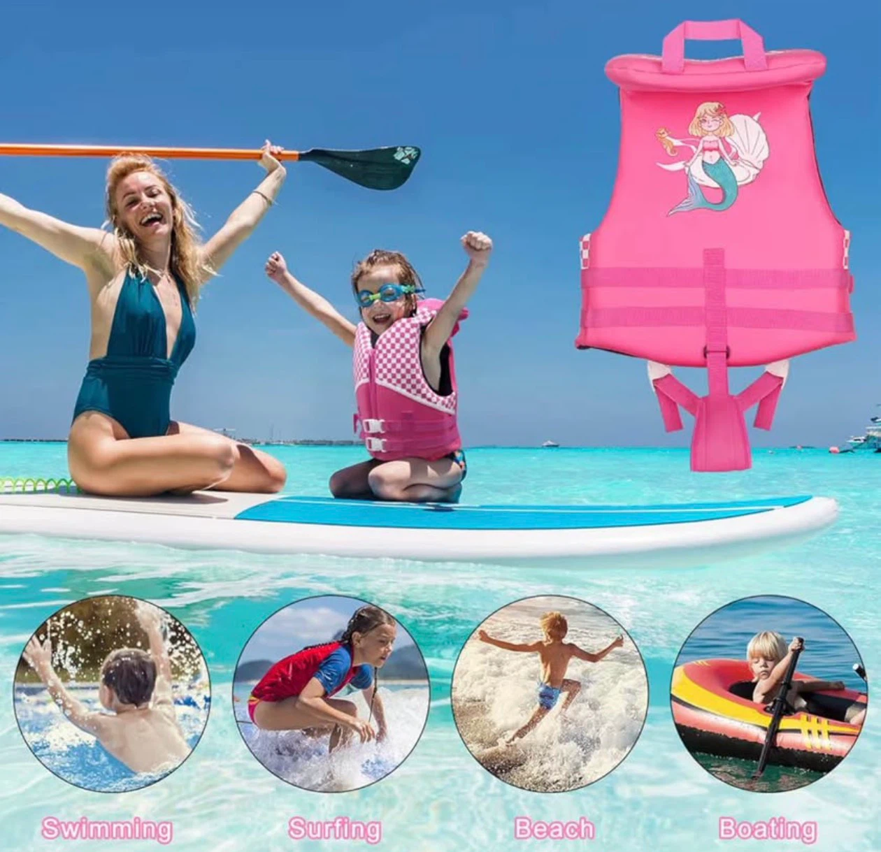 Chriffer Kids Swim Vest Life Jacket - photo 4