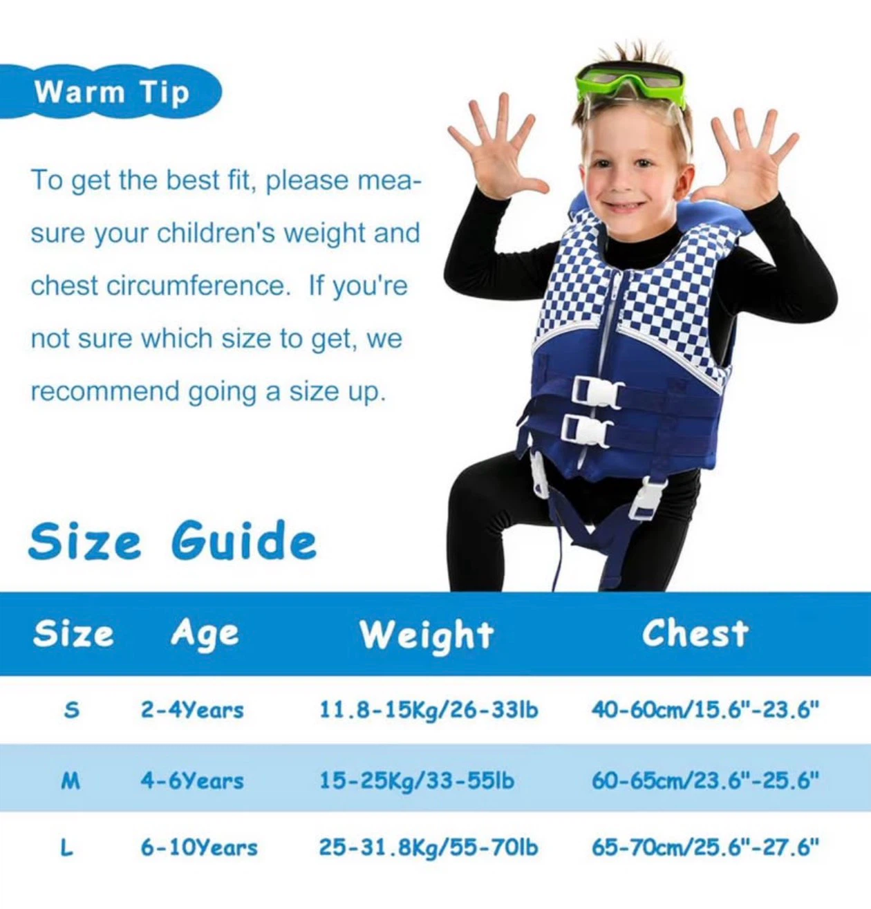 Chriffer Kids Swim Vest Life Jacket - photo 5