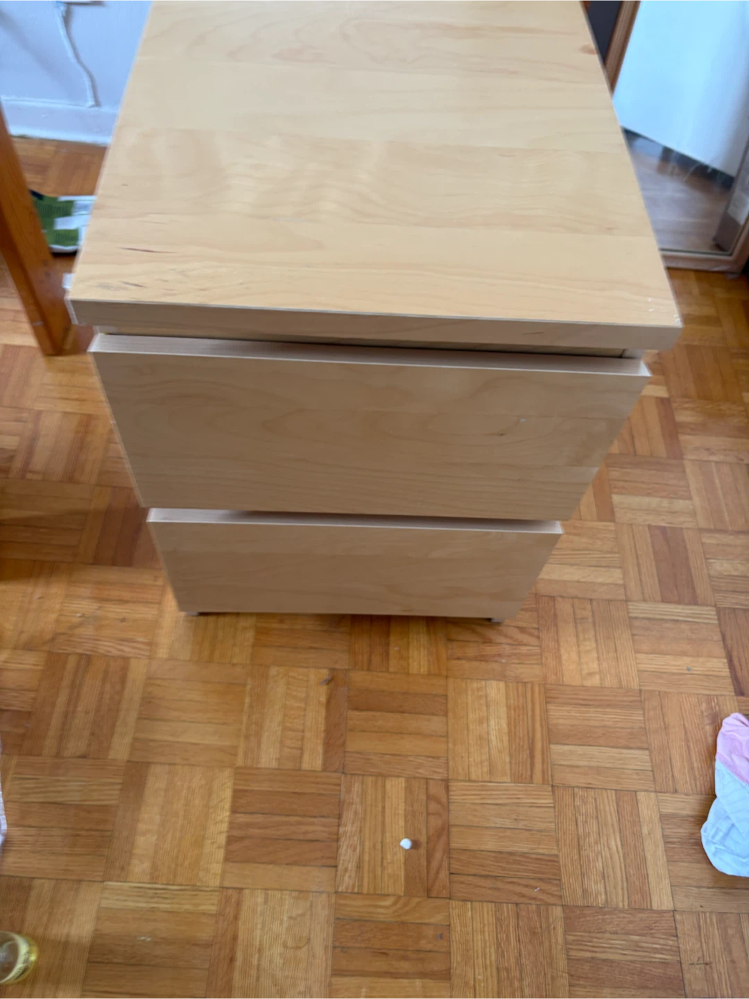 IKEA Two-drawer wood filing cabinet - photo 2