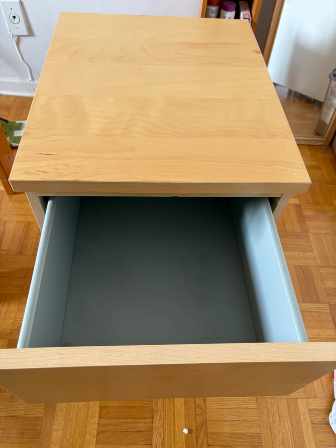 IKEA Two-drawer wood filing cabinet - photo 3