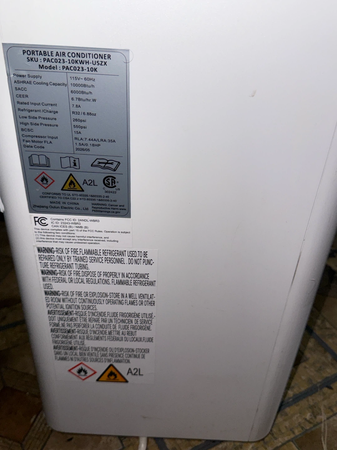Portable Air Conditioner Unit - photo 2