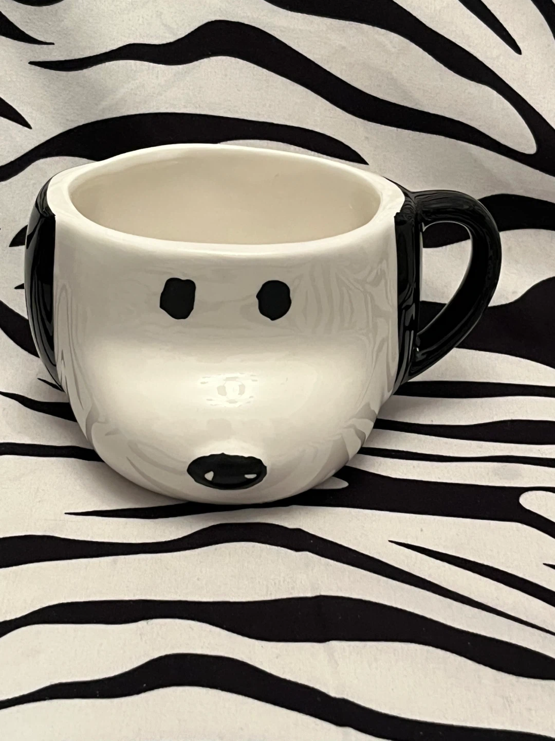 🖤 Peanuts Snoopy head-shaped mug 🖤