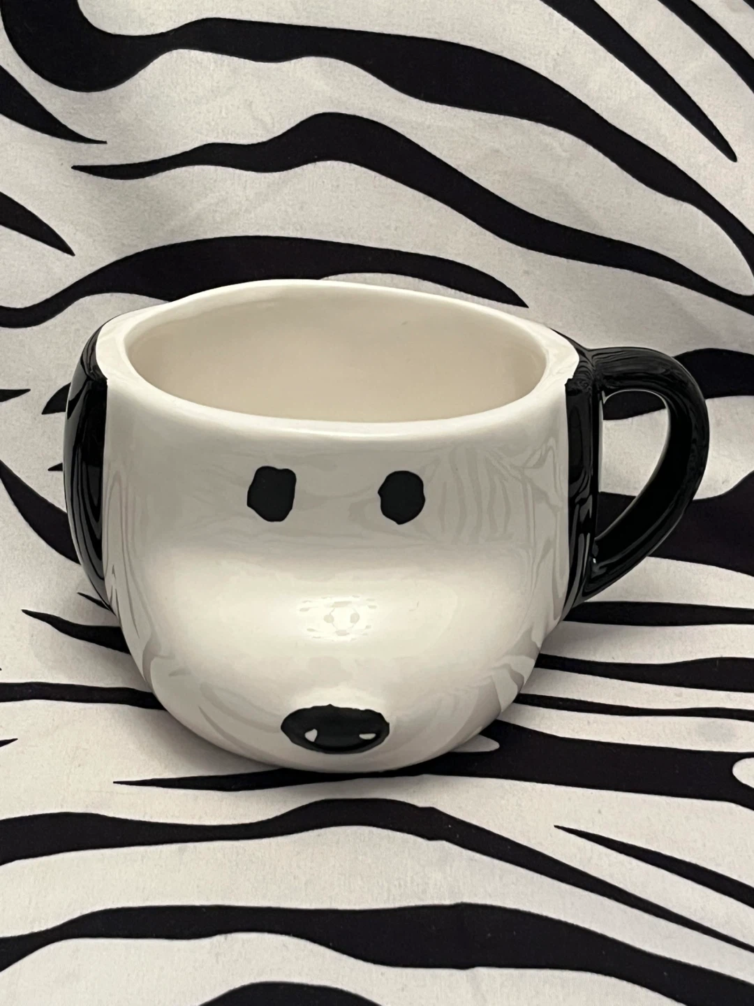 🖤 Peanuts Snoopy head-shaped mug 🖤 - photo 2