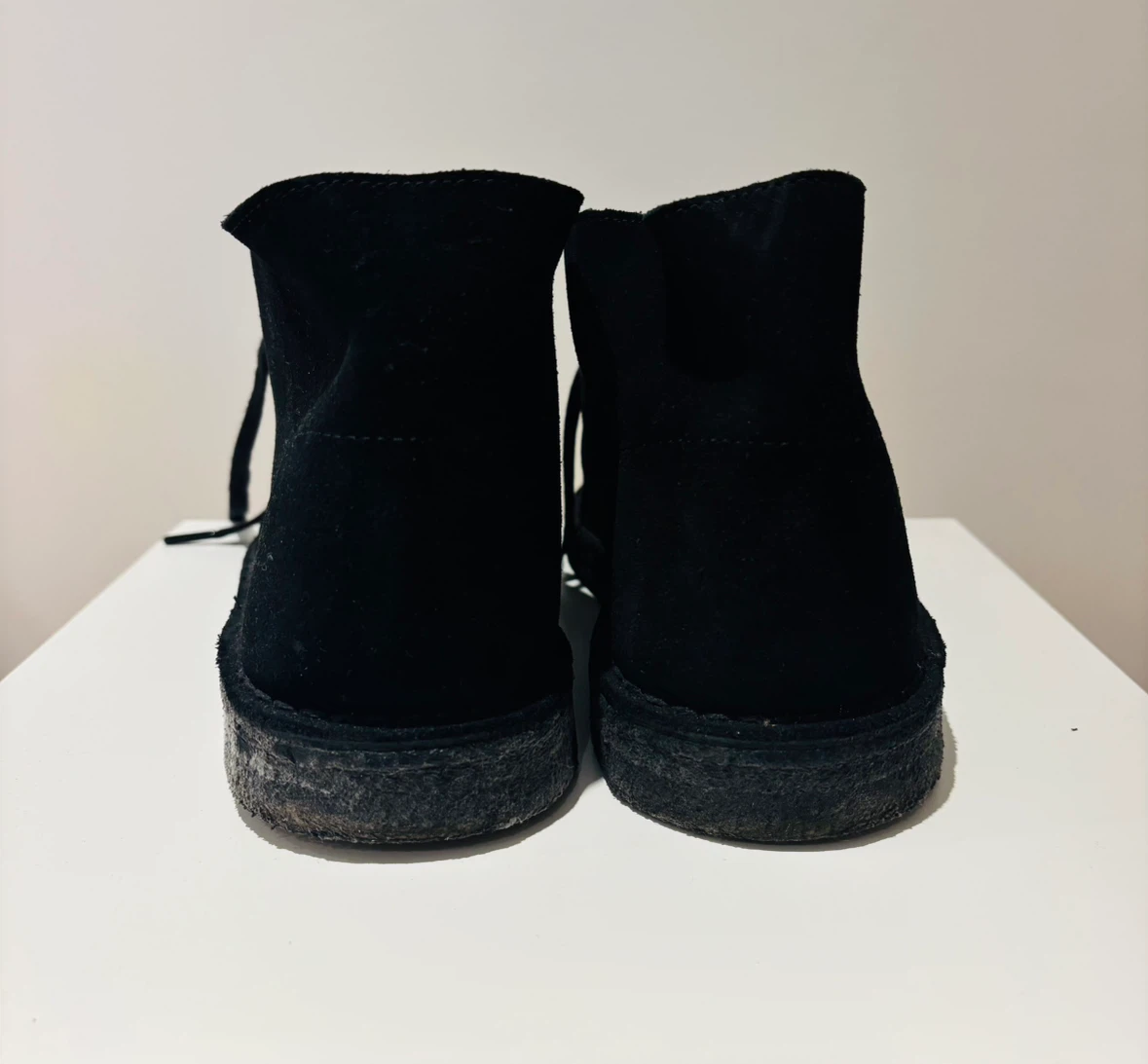 Clarks Originals Black Suede Desert Boots - photo 2