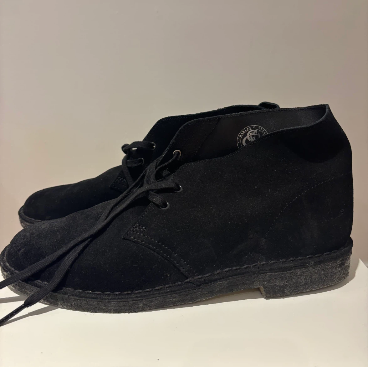 Clarks Originals Black Suede Desert Boots - photo 3
