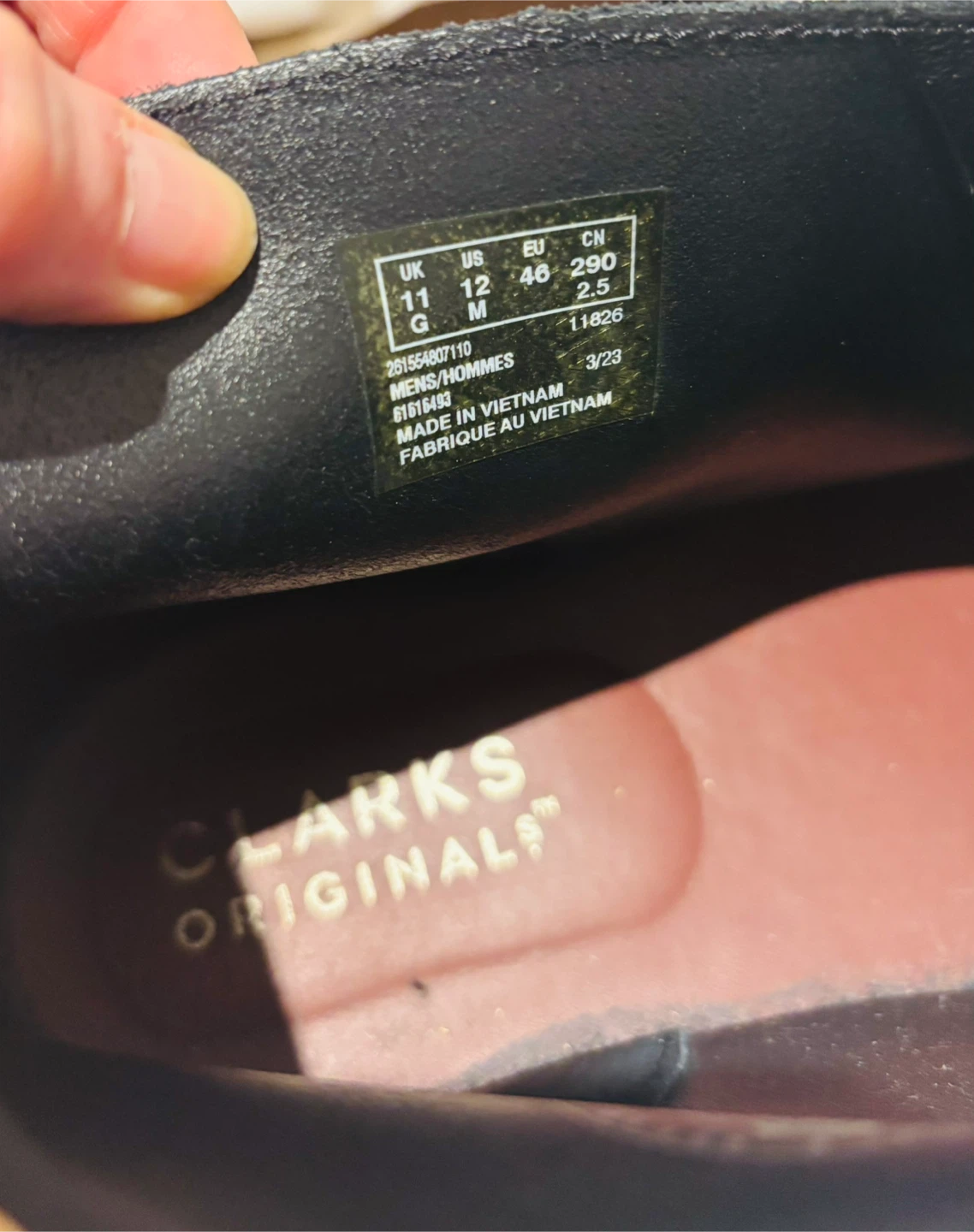 Clarks Originals Black Suede Desert Boots - photo 5