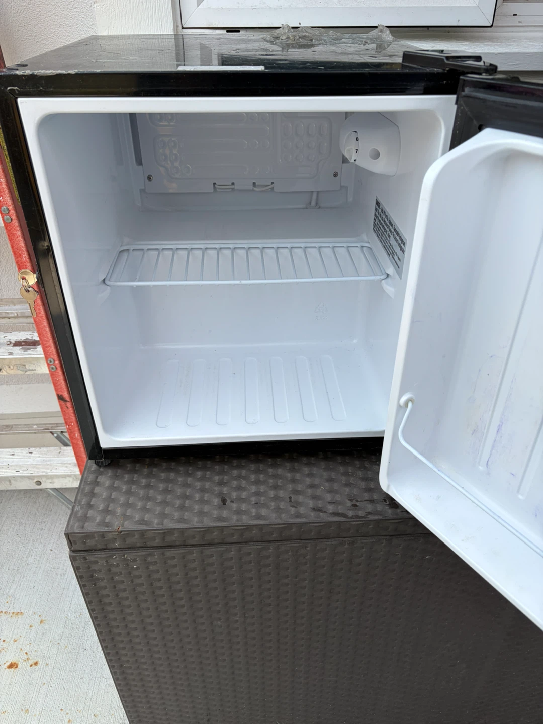 Insignia Black Mini Fridge