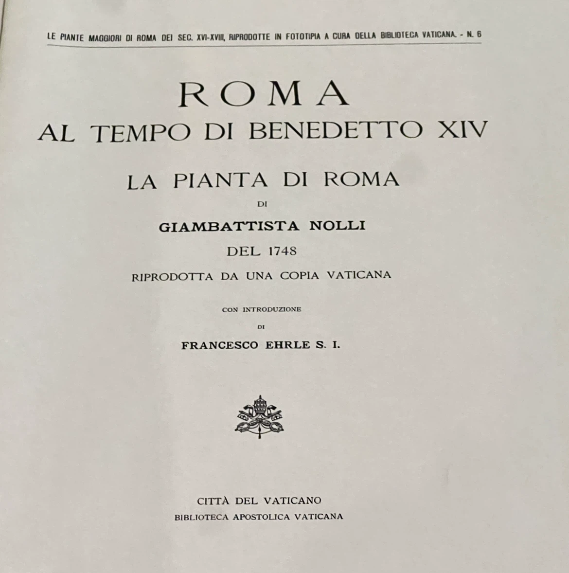 Nolli Plans - Prints by Giambattista Nolli of Rome 1748 - photo 2