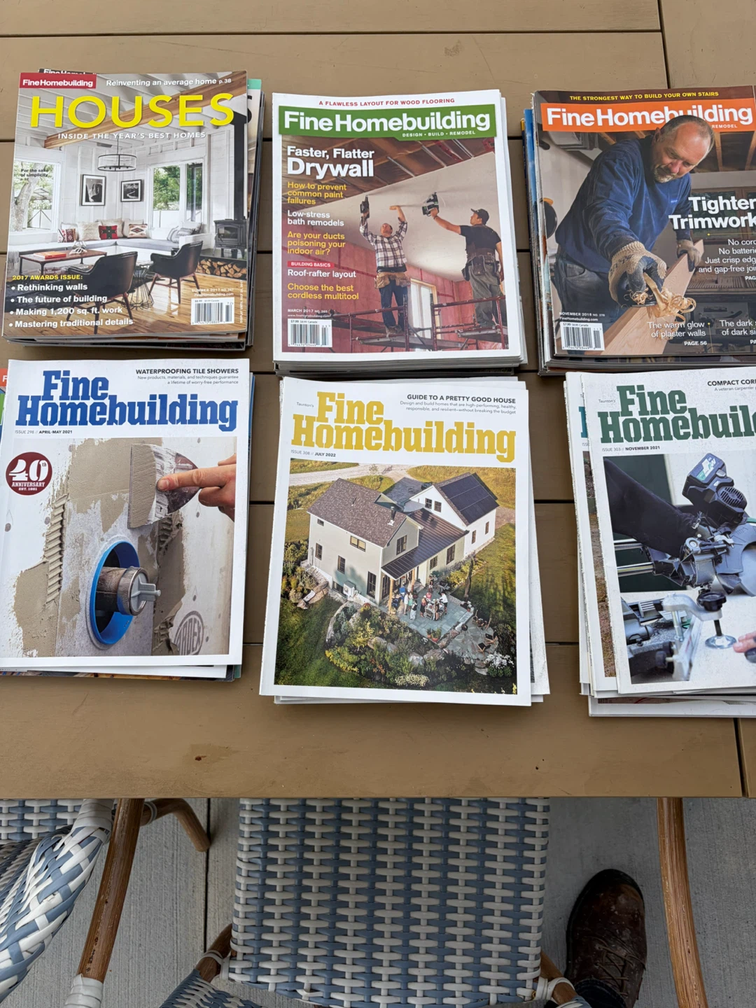 Fine Homebuilding Magazine Collection