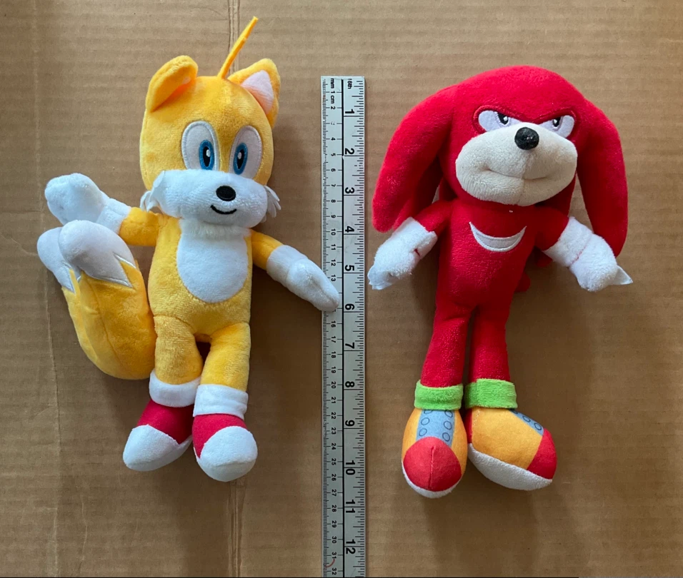 Sonic the Hedgehog Knuckles & Tails Plushie Bundle - photo 2