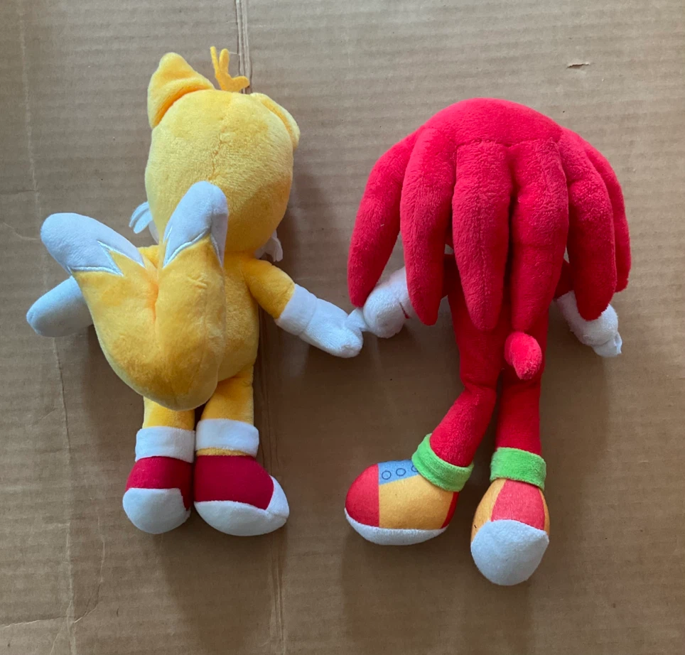 Sonic the Hedgehog Knuckles & Tails Plushie Bundle - photo 3