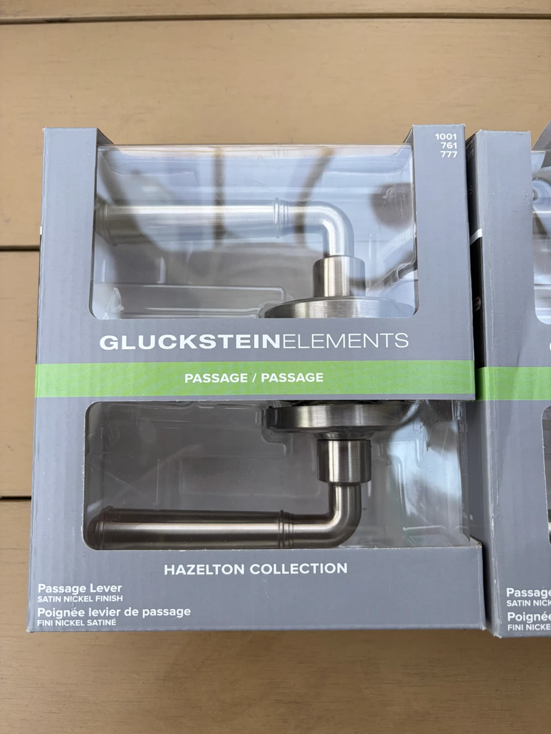 GlucksteinElements Hazelton Passage Door Handles - Satin Nickel - photo 2