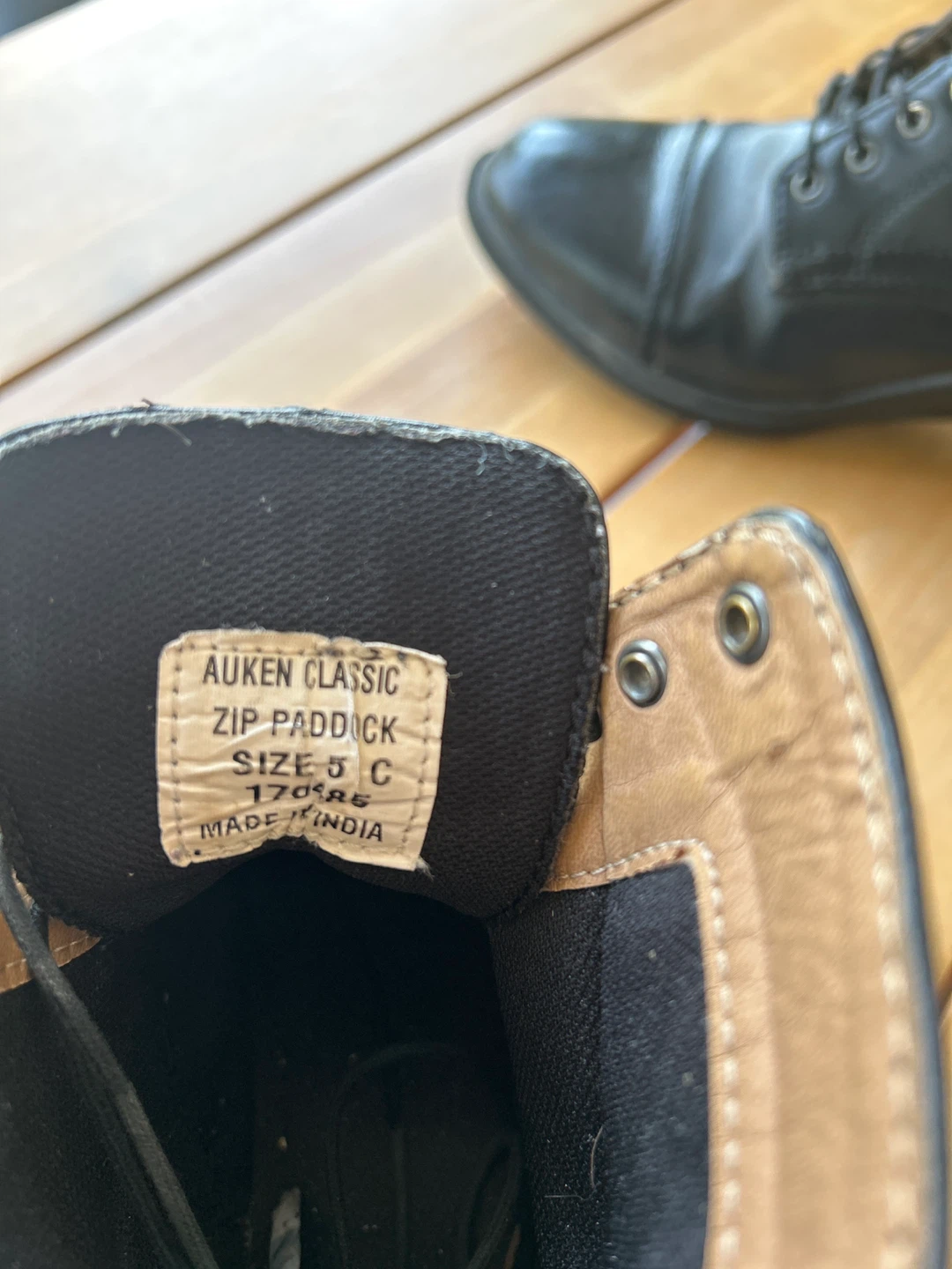 Auken Classic Zip Paddock (equestrian) Boots Size 5 C - photo 3