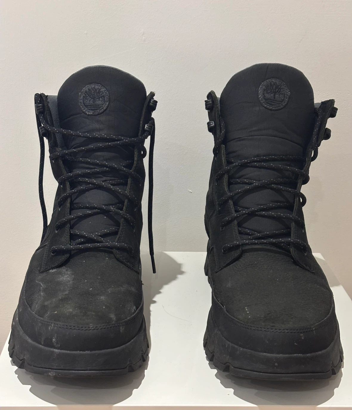Timberland Men's Black Lace-Up Boots