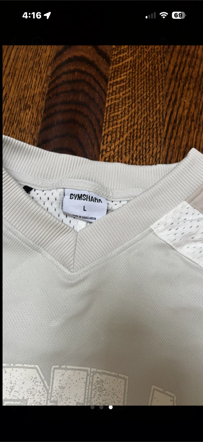 Gymshark Athletic jersey Top + shorts - photo 3