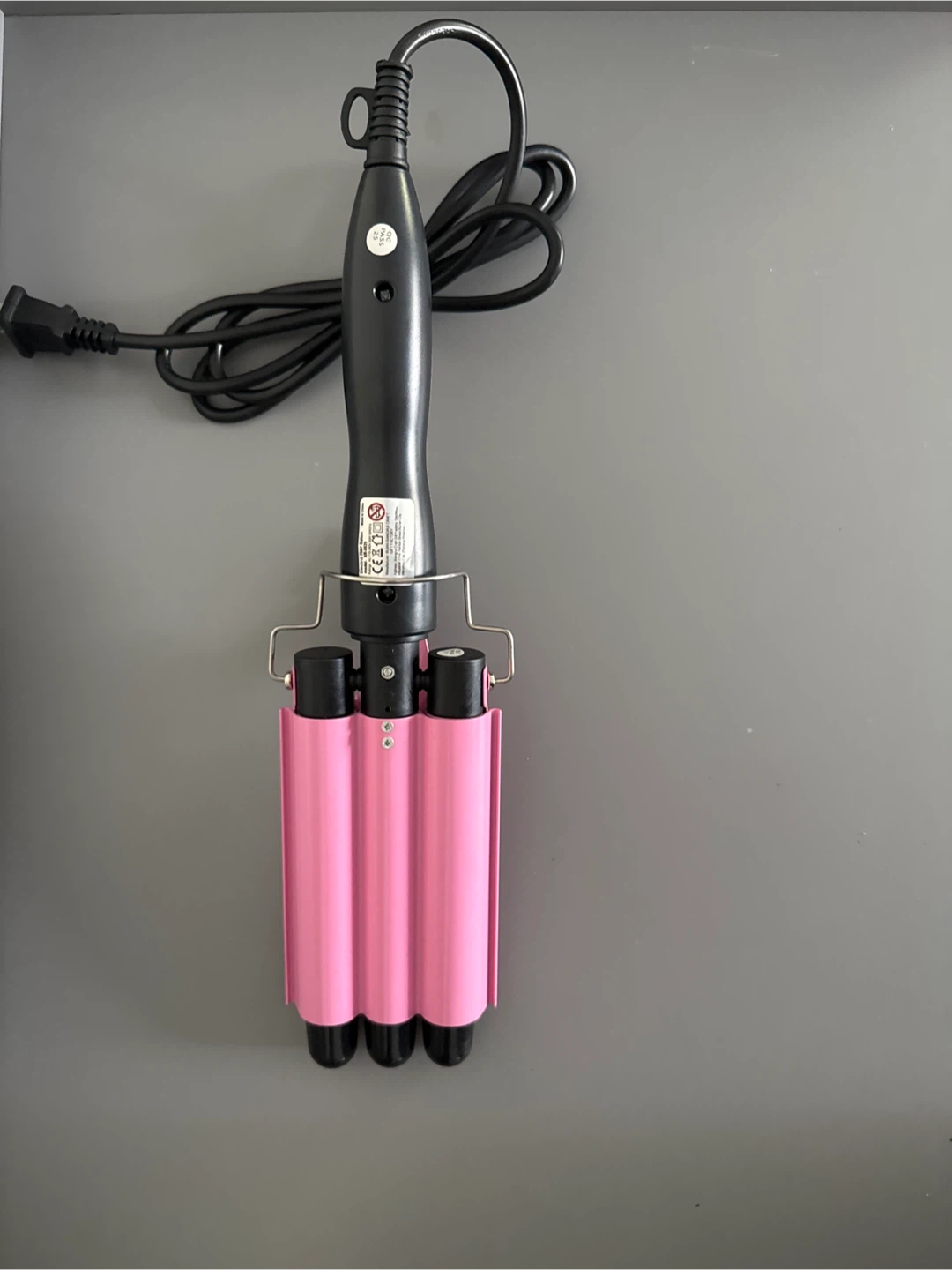 Pink 3-Barrel Hair Waver - photo 2