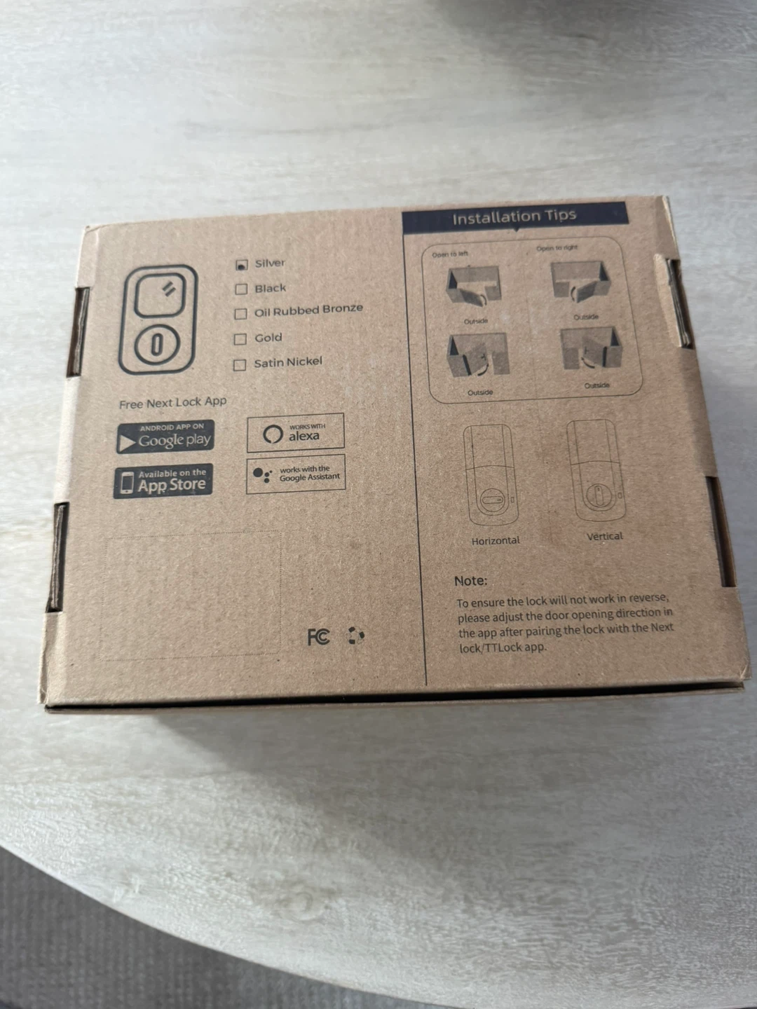 Smonet Smart Lock with Fingerprint & IC Fobs - photo 4