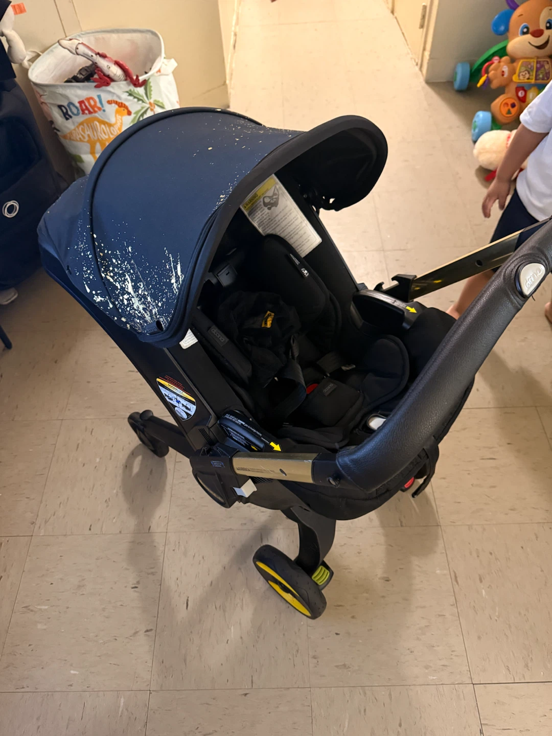 Doona Infant Car Seat Stroller Black and Gold - photo 2