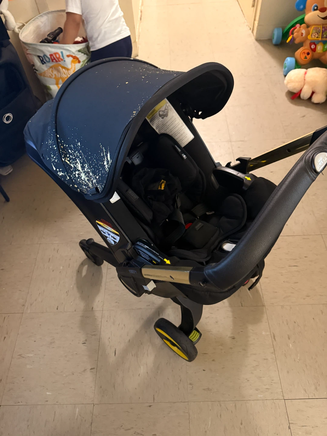Doona Infant Car Seat Stroller Black and Gold - photo 3